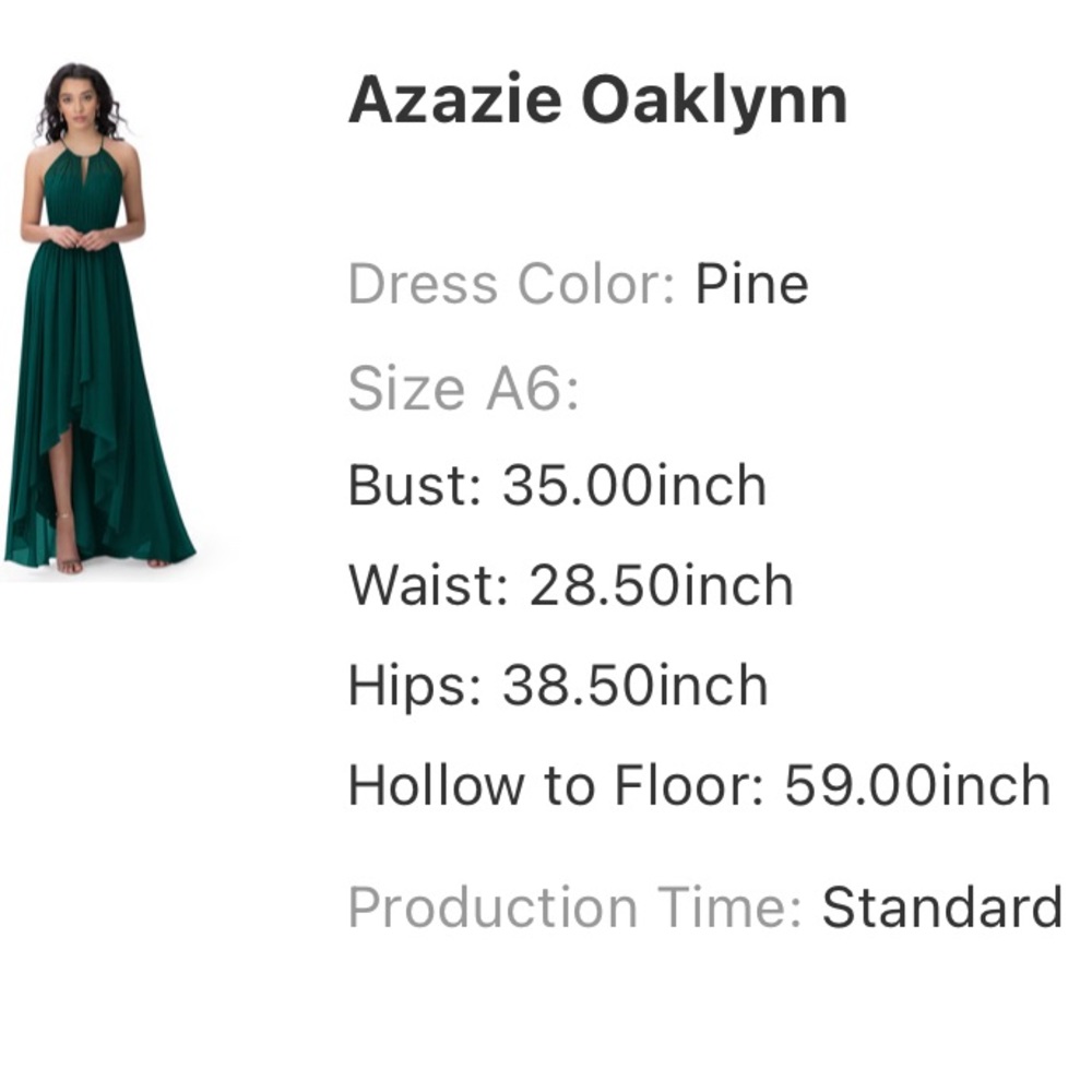Green dress